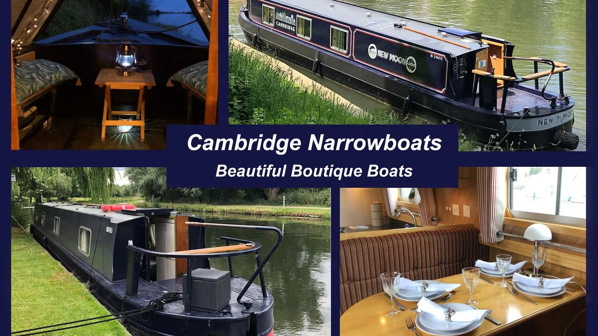 Hotel en barco Hotel Cambridge Narrowboats - Beautiful New Moon Narrowboat